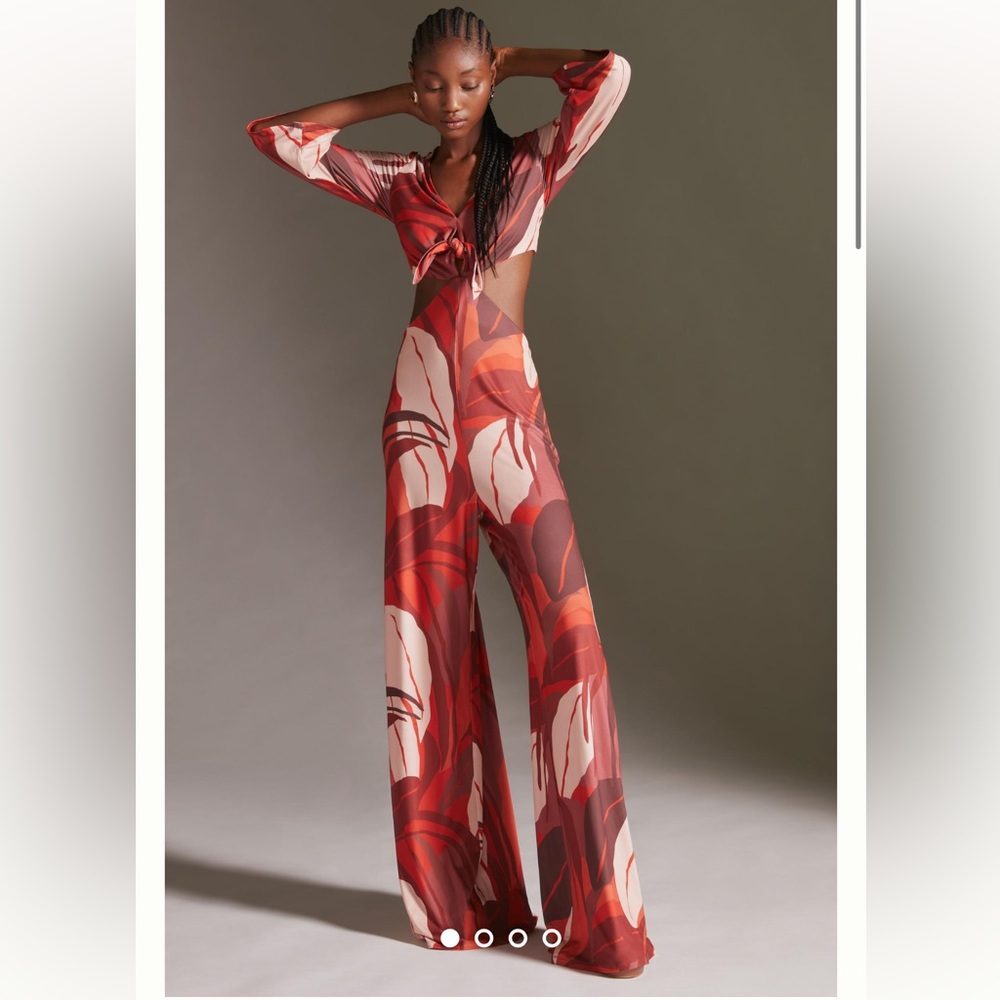 Hatch for Anthropologie Cutout Jumpsuit NWT XS